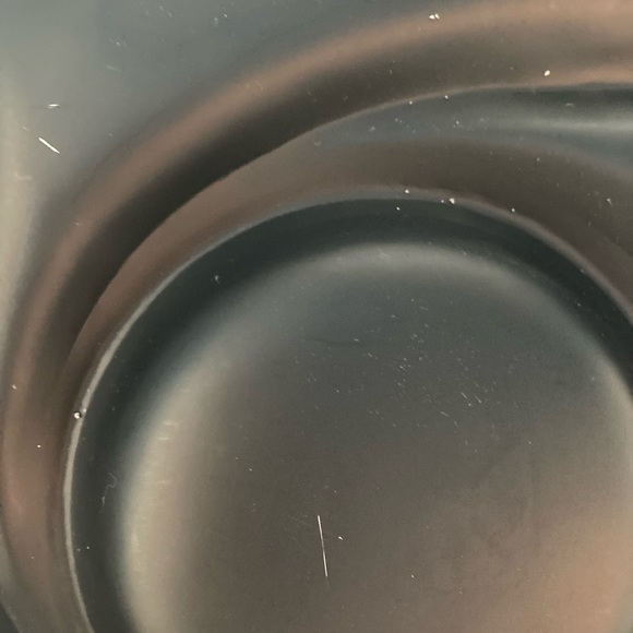 Vintage from the 50’s Farber & Shlevin Inc. Black Hand Painted Floral Metal Tray - Picture 10 of 11